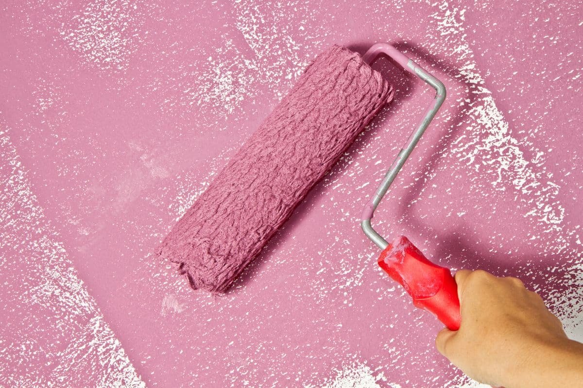 Where has all the pink paint gone?