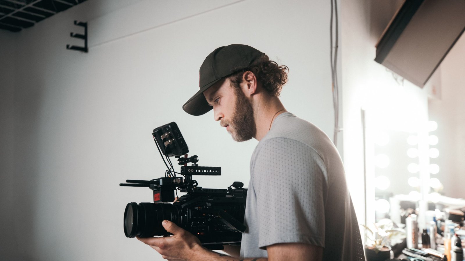 what does an executive producer do​, a man holding camers